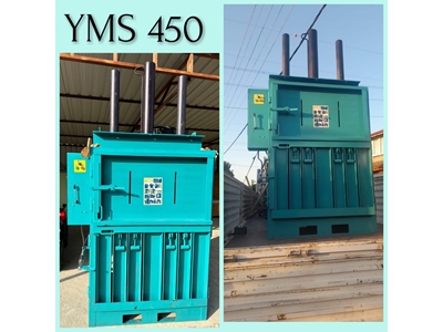 Presse à balles verticale pour déchets de 450 kg - 1