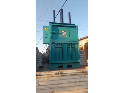 Presse à balles verticale pour déchets de 450 kg - 3