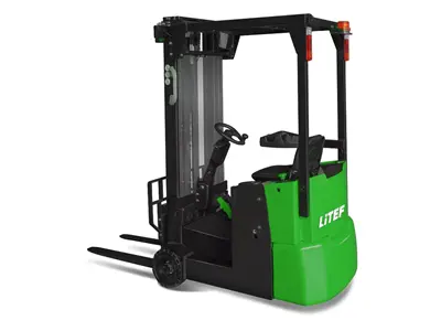 990 Kg 3000 mm Compact Electric Forklift