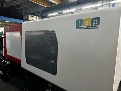 Zum Verkauf stehende 220 Tonnen komplett überholte TSP-Kunststoff-Spritzgießmaschine - 6