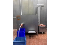 160 Double Helix Elevator Meat Grinder with Tissue Separator