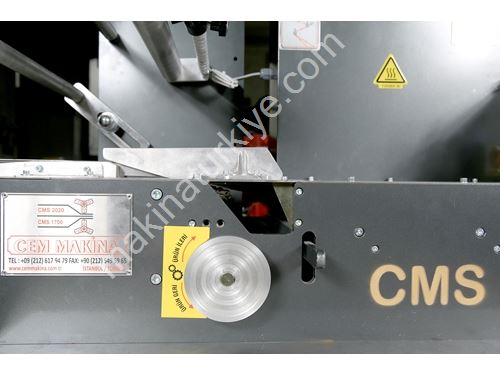 10 Adet / Dakika Servo Kontrollü Yatay Konveyörlü Paketleme Makinası