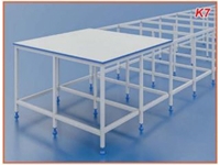 Medium Legged Top and Bottom Chipboard Pastal Laying Table
