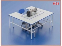 Table de machine à coudre en MDF Lam complet
