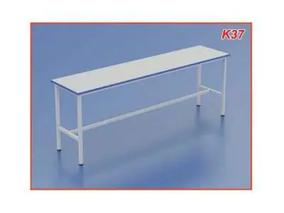 147x40 cm (Yük 76 cm) İnce PVC Makina Bant Sehpası