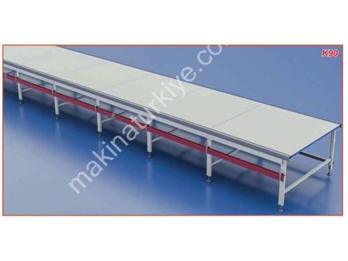 Width 222 Meter Automatic Apparel Table