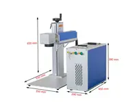 50W Döner Markalama Opsiyonlu Lazer Markalama Makinası
