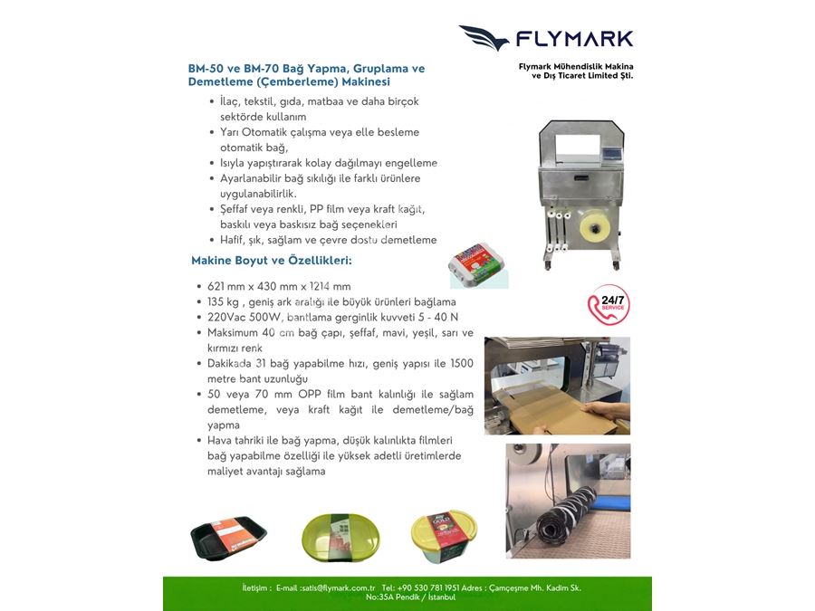 70 mm Banding Tape Strapping Machine