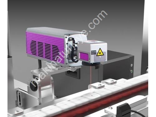 70x70 mm (30 W) Pulsed Fiber Dynamic Laser Coding Machine