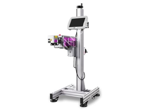 70x70 mm (30 W) Pulsed Fiber Dynamic Laser Coding Machine