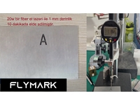 20 W El Tipi Taşınabilir Lazer Markalama Makinesi