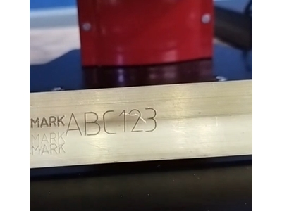 170x110 Mm Nokta Vuruşlu Markalama Makinası - 1