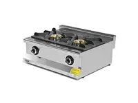 Yüksek Yanışlı Gazlı Ocak 2 Brülörlü