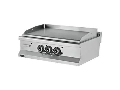 Grill with Gas - Flat Chrome Plate 900X635x285mm