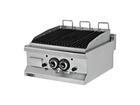 Gasgrill mit Lavasteinen
