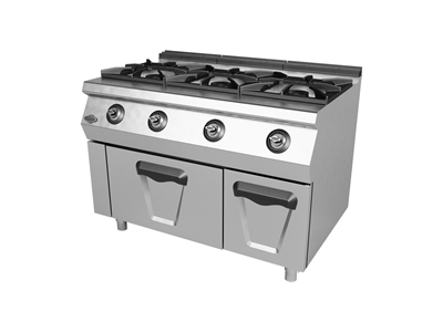 Gas Stove 3 Burner with Grill - 0