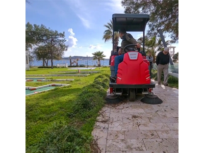Hidrolik Yol Süpürücüsü - Damperli Sweeper Dass SW 150D - 7