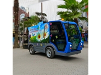 1250 Kg Electric Garbage Collection Cart - 1