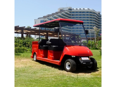 Dass BAGI-4K Elektrikli 4 Kişilik Kasalı Golf Arabası - 1