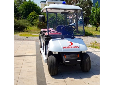 Dass BAGI-2A Elektrikli 2 Kişilik Sedyeli Golf Arabası - 2