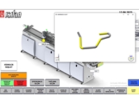 Ø65 X 3 mm CNC 3 Eksen Malafalı Boru Bükme Makinası - 1