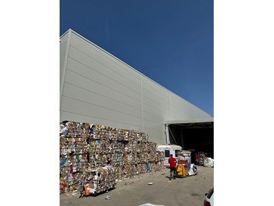 50 Ton Horizontal Type Front Cover Waste Paper Baler Press - 3