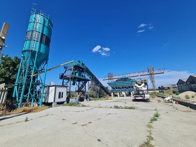 60 m3 / Saat Kapasiteli Sabit Beton Santrali - 1