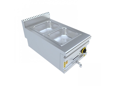 Bain-marie à 2 compartiments (40x70x30 cm) - 0