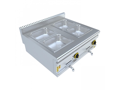 4-х предметный (80x70x30 см) соусница Bain Marie - 0