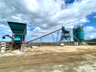 100 m3 / Saat Kapasiteli Sabit Beton Santrali - 3