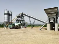 120 m3/h Fixed Concrete Batching Plant with 2 Years Warranty