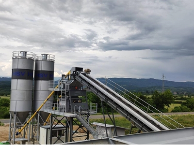160 m3 / Saat Kapasiteli Sabit Beton Santrali - 4