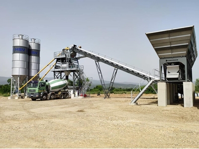 160 m3 / Saat Kapasiteli Sabit Beton Santrali - 8