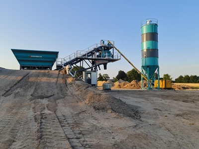 60 m3 / Saat Mobil Beton Santrali - 2