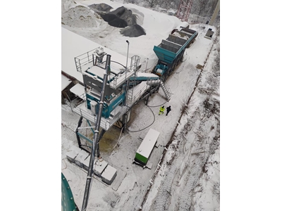 100 m3/Saat Kapasiteli Mobil Beton Santrali - 4