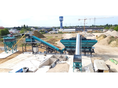 100 m3/Saat Kapasiteli Mobil Beton Santrali - 5
