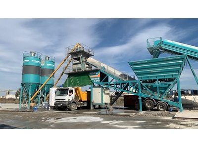 120 m3 / Saat Mobil Beton Santrali - 6