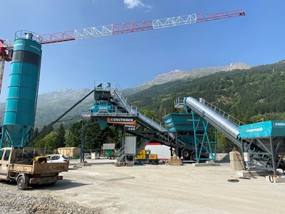 120 m3 / Saat Mobil Beton Santrali - 3