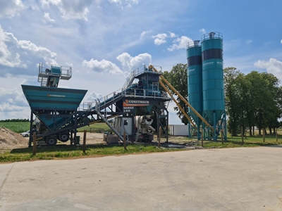 120 m3 / Saat Mobil Beton Santrali - 1