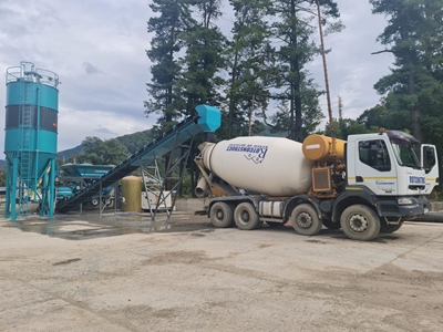 30 m3 /Saat Kompakt Tip Mini Mobil Beton Santrali - 3