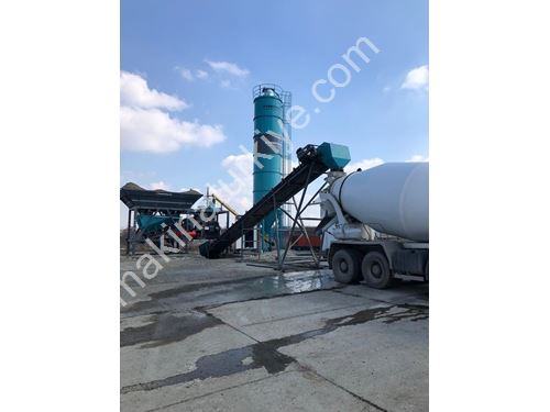 45 M3 Mini Seyyar Beton Santrali