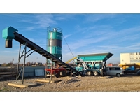 45 m3 / Saat Mini Seyyar Beton Santrali