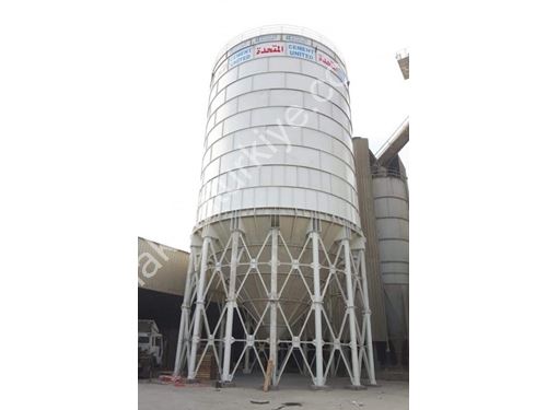 Silos à ciment de 3000 tonnes de capacité