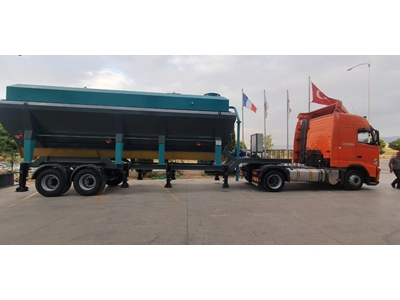 39 Ton Mobil Yatay Çimento Silosu - 2