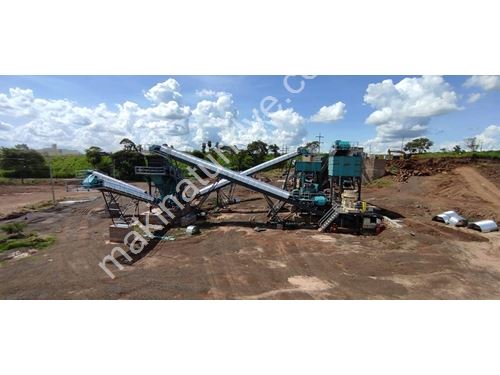 Stationary Crushing Plant with Capacities from 50 to 1,000 Available in Stock