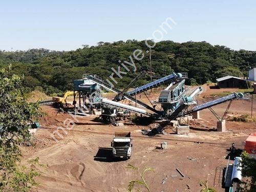 Stationary Crushing Plant with Capacities from 50 to 1,000 Available in Stock