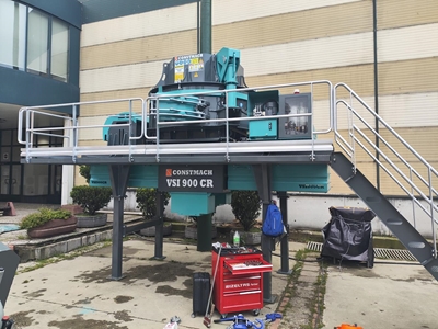Broyeur à impact vertical de 65 à 400 t/h avec livraison et installation rapides en stock - 6