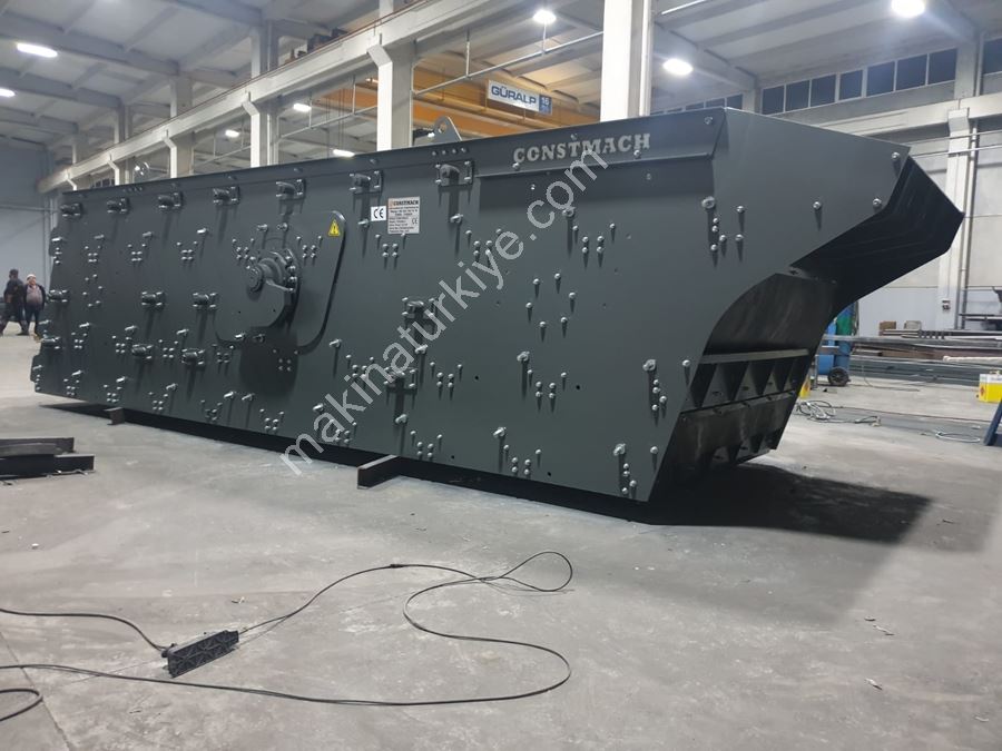 170-220 Ton / Saat 2-3-4 Katlı Elek 2000x5000 mm Titreşimli Elek