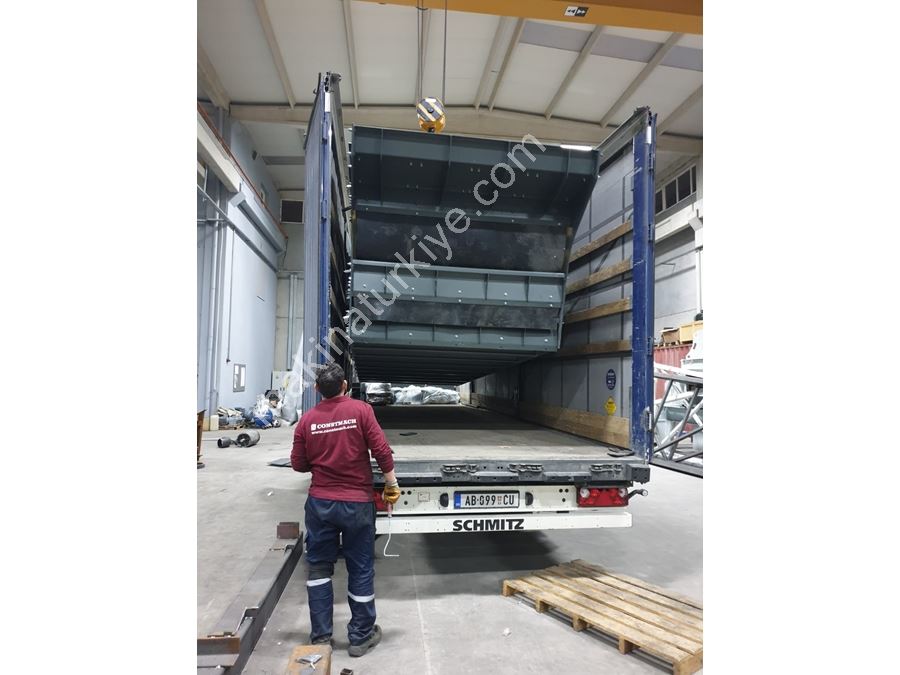 170-220 Ton / Saat 2-3-4 Katlı Elek 2000x5000 mm Titreşimli Elek