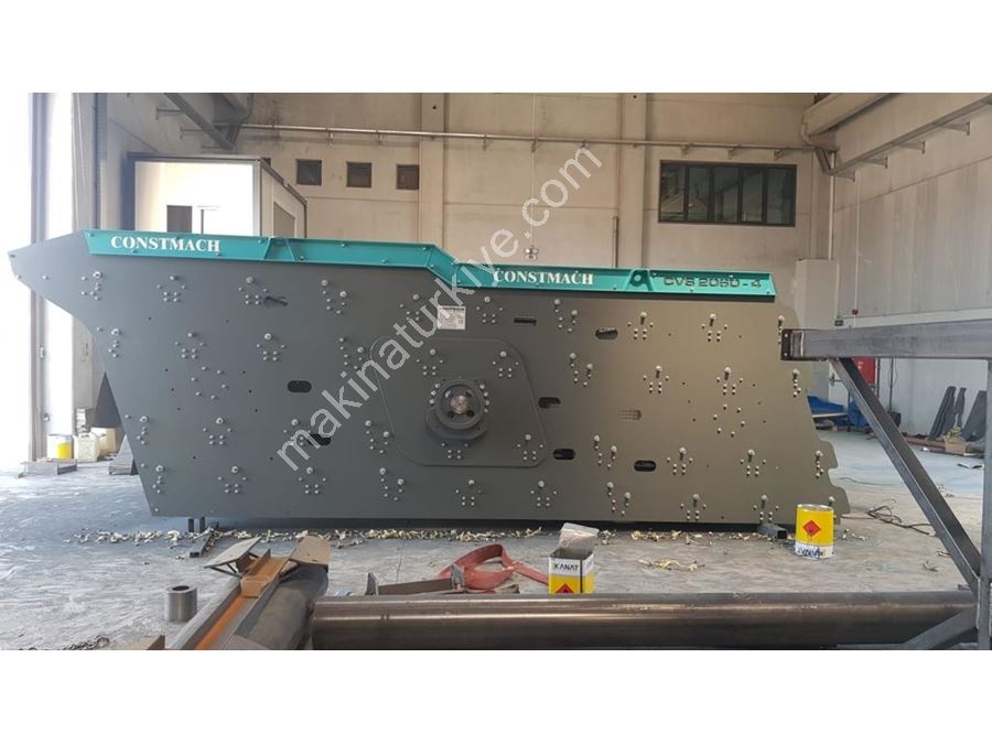 170-220 Ton / Saat 2-3-4 Katlı Elek 2000x5000 mm Titreşimli Elek